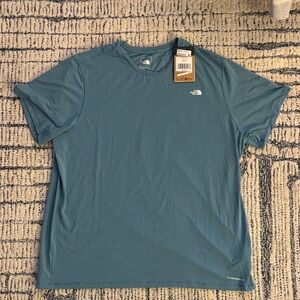 The North Face Men's Teal Short Sleeve Tee